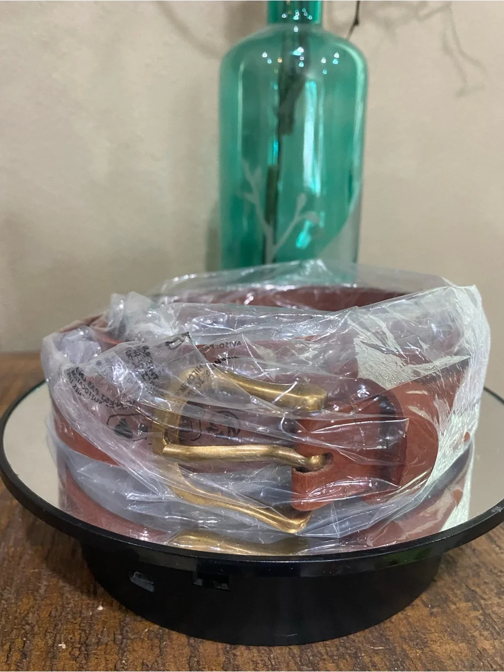 Frye Brown Leather Belt, brown, size 1x/2x new!